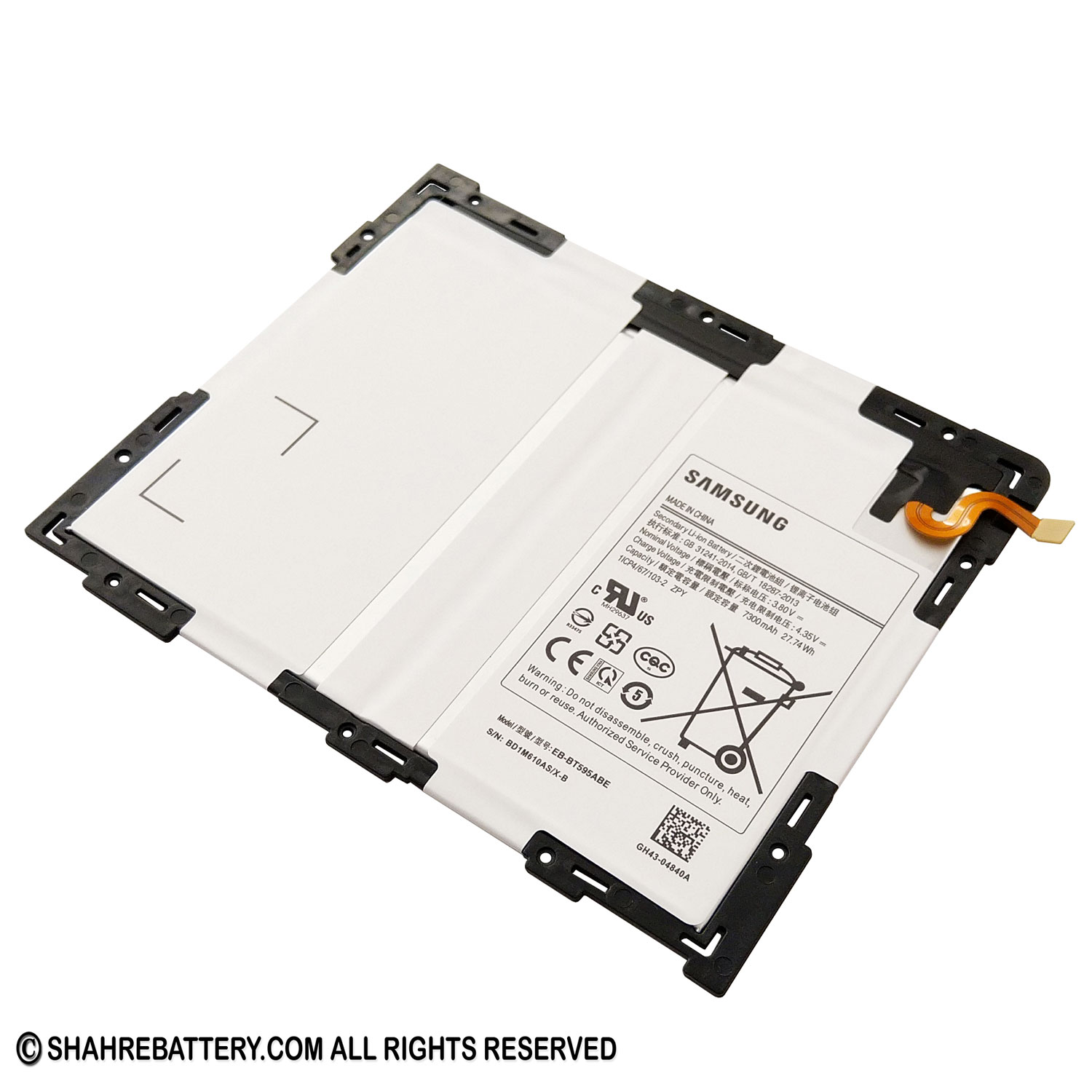 باتری اورجینال تبلت سامسونگ Samsung Galaxy Tab A2 EB-BT595ABE