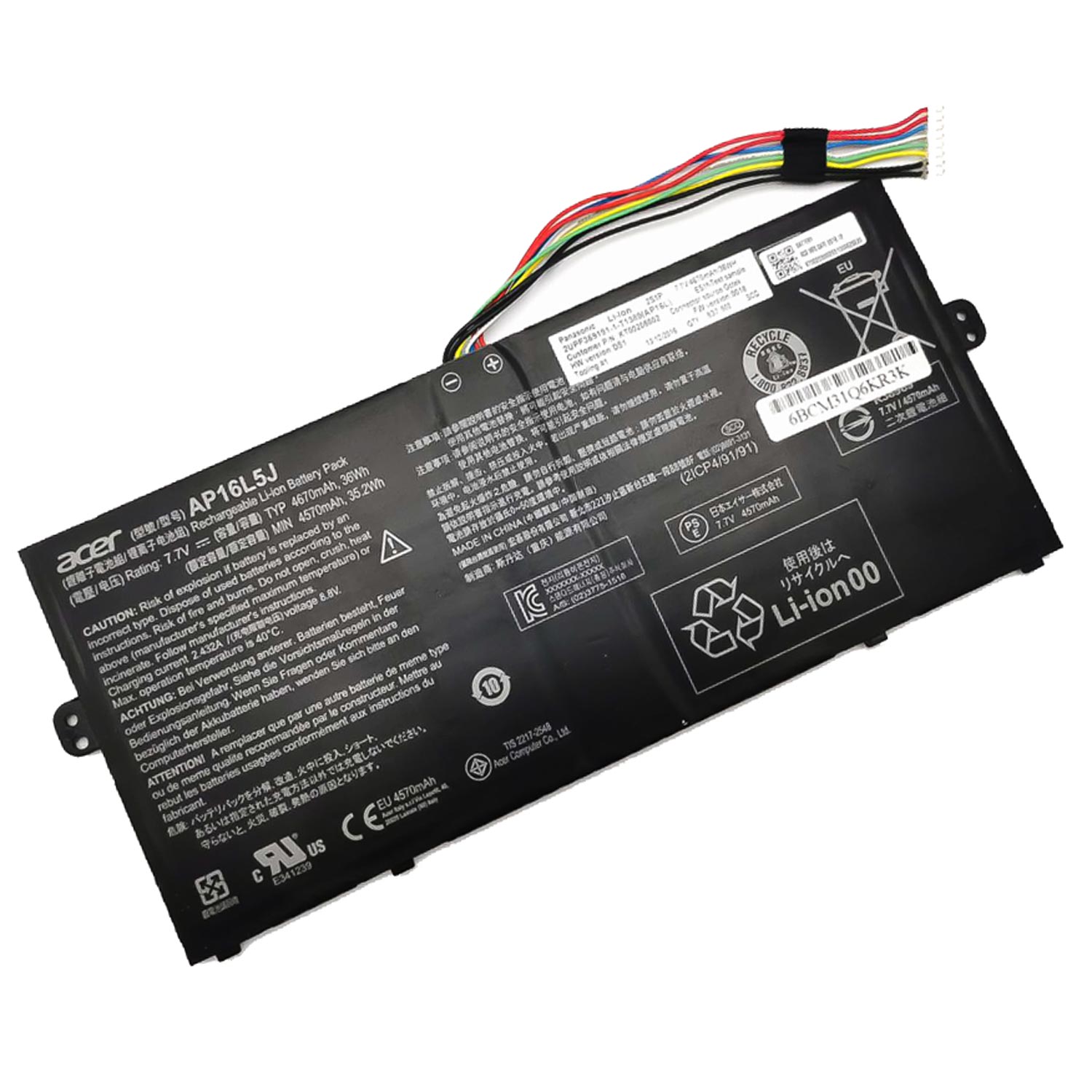 باتری اورجینال لپ تاپ ایسر Acer Swift 5 SF514 AP16L5J