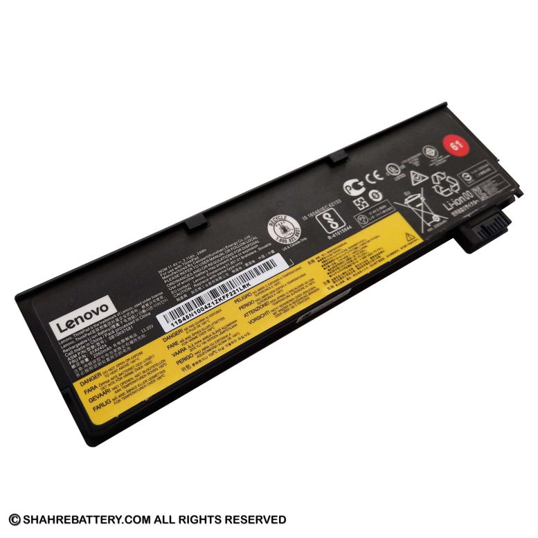 باتری اورجینال لپ تاپ لنوو Lenovo ThinkPad T470 T480 T570 T580 01AV424