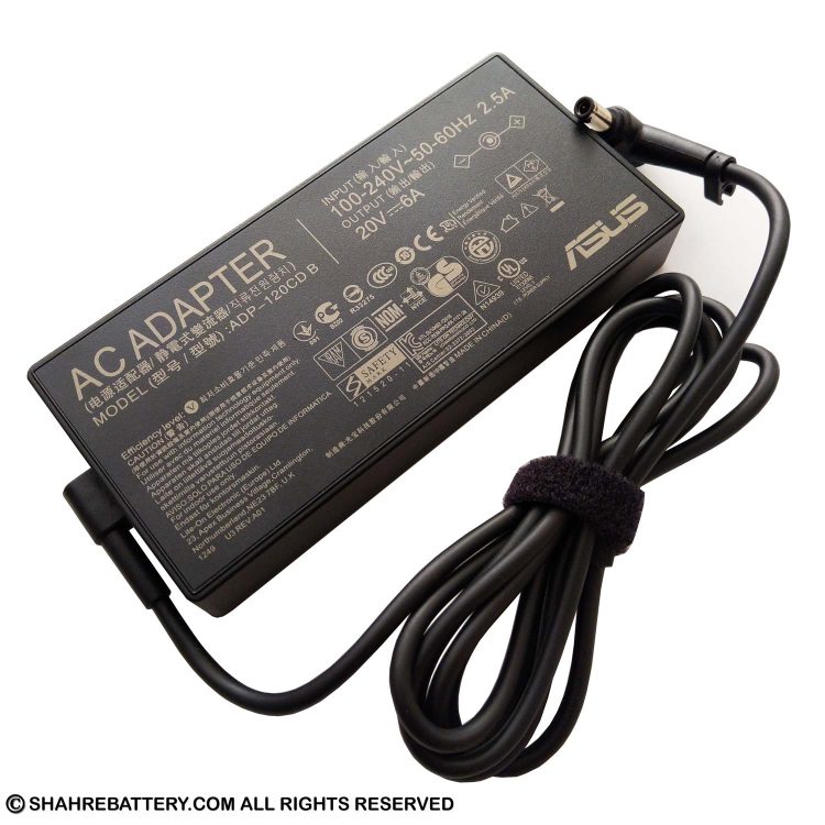 شارژر اورجینال لپ تاپ ایسوس Asus 20V 6A – سری 3.0 * 4.5