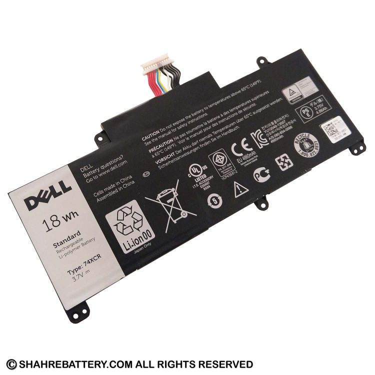 باتری اورجینال تبلت دل Dell Venue 8 Pro 5830 74XCR