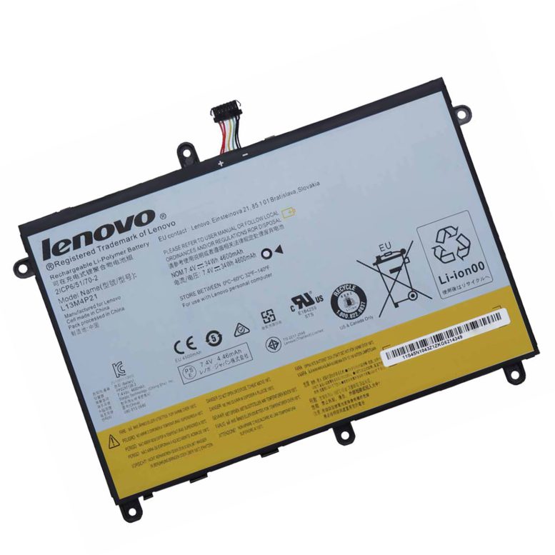 باتری اورجینال لپ تاپ لنوو Lenovo Ideapad Yoga 2 11 L13M4P21