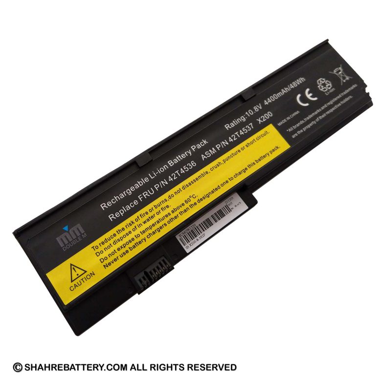 باتری لپ تاپ لنوو Lenovo ThinkPad X200 X201