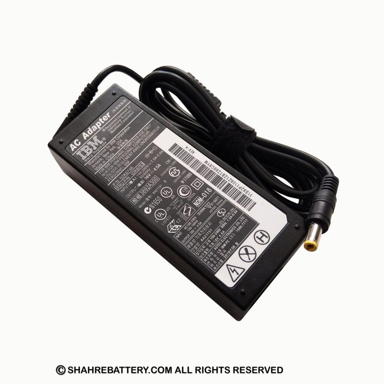 شارژر اورجینال لپ تاپ لنوو Lenovo 16V 4.5A