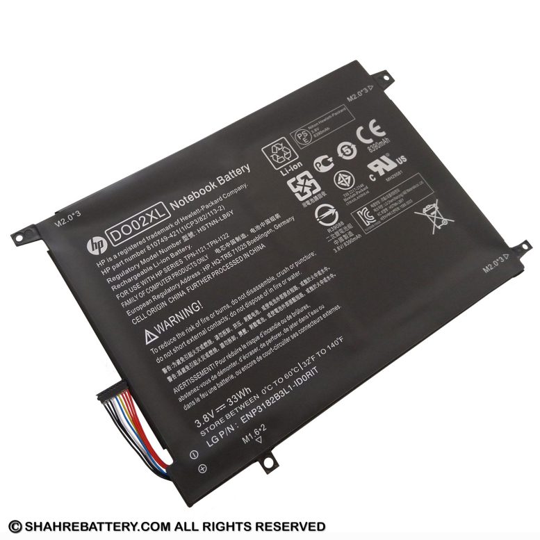 باتری اورجینال لپ تاپ اچ پی HP Pavilion x2 DO02XL