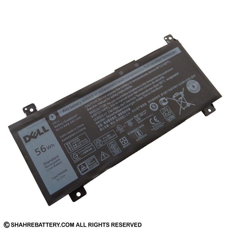 باتری اورجینال لپ تاپ دل Dell Inspiron 14 7466 7467 PWKWM