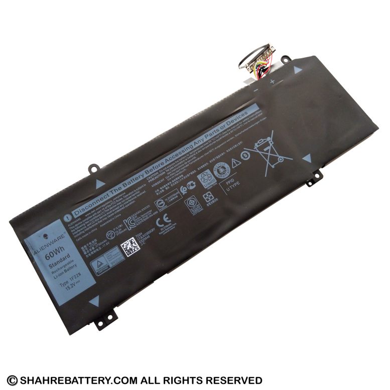 باتری اورجینال لپ تاپ دل Dell G5 5590 G7 7590 1F22N