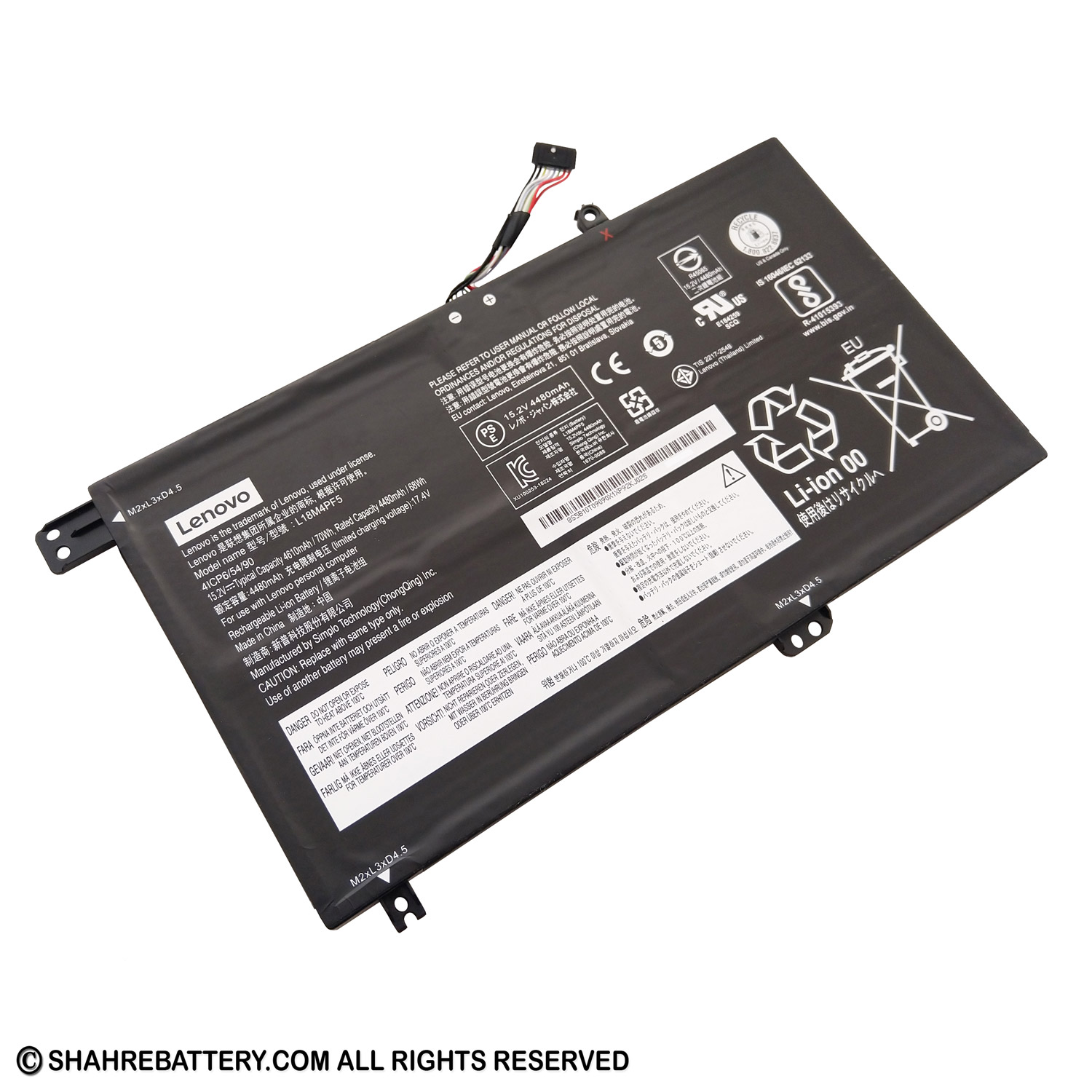 باتری اورجینال لپ تاپ لنوو Lenovo IdeaPad S540 L18M4PF5