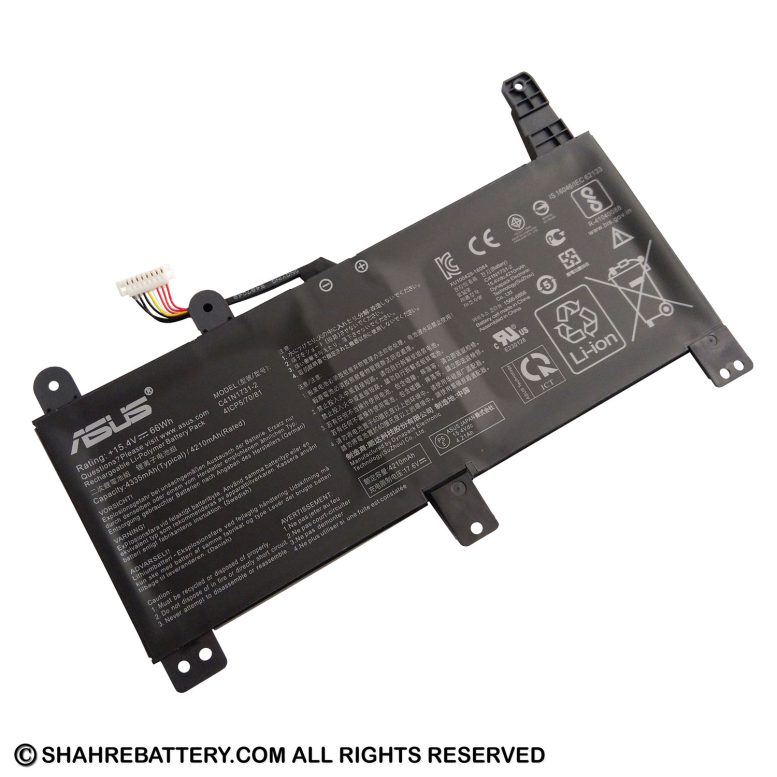 باتری اورجینال لپ تاپ ایسوس Asus G531 G731 GU GW C41N1731-2