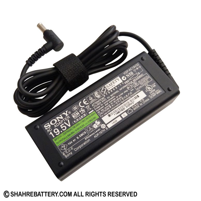 شارژر اورجینال لپ تاپ سونی Sony 19.5V 3.9A