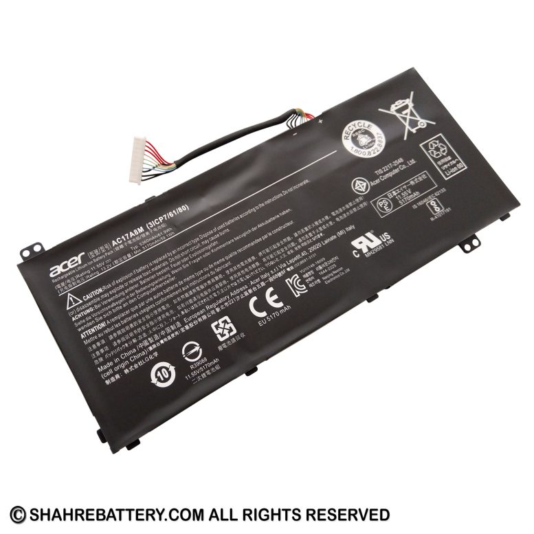 باتری اورجینال لپ تاپ ایسر Acer TMX314-51 AC17A8M