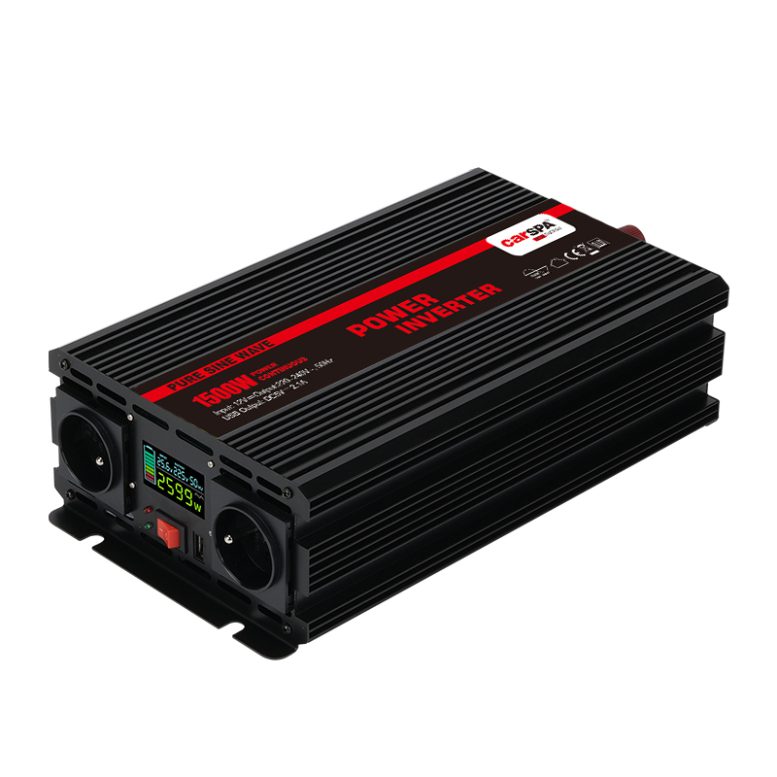 اینورتر کارسپا 1500 وات سینوسی خالص Carspa Pure Sine Wave PA1500