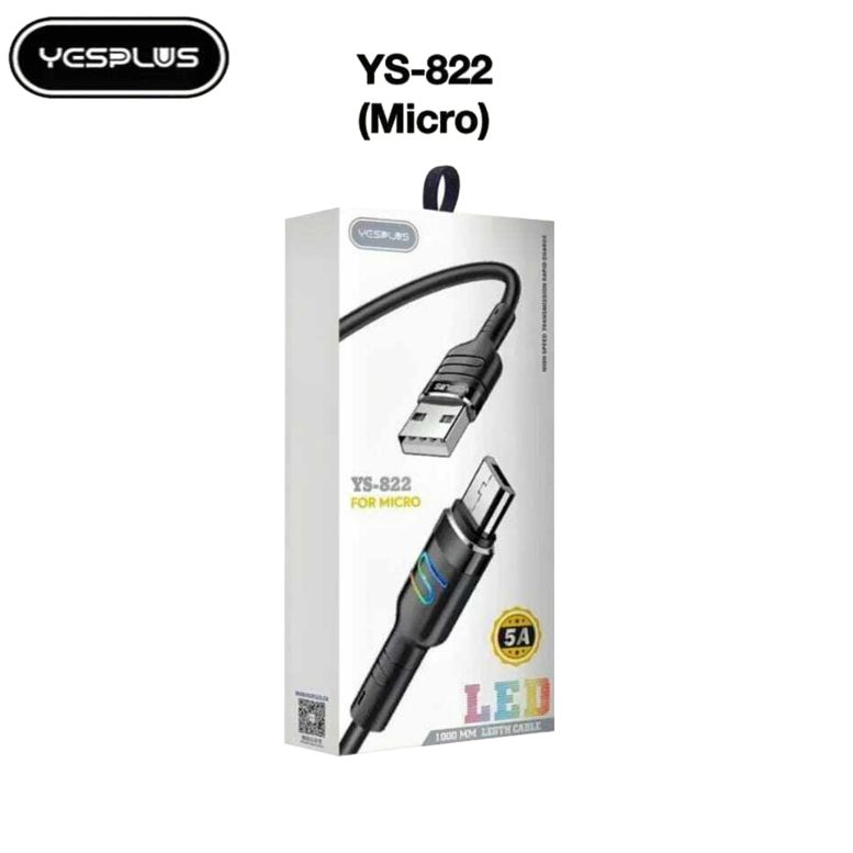 کابل شارژ USB به microUSB برند YesPlus مدل YS-822