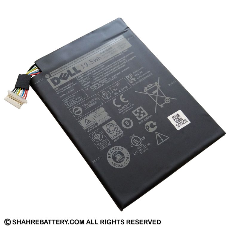 باتری اورجینال لپ تاپ دل Dell Venue 8 Pro HH8J0