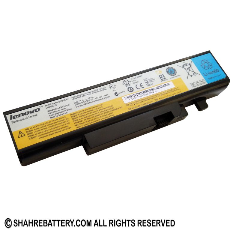 باتری اورجینال لپ تاپ لنوو Lenovo IdeaPad Y460 Y560 Y570 L09N6D16