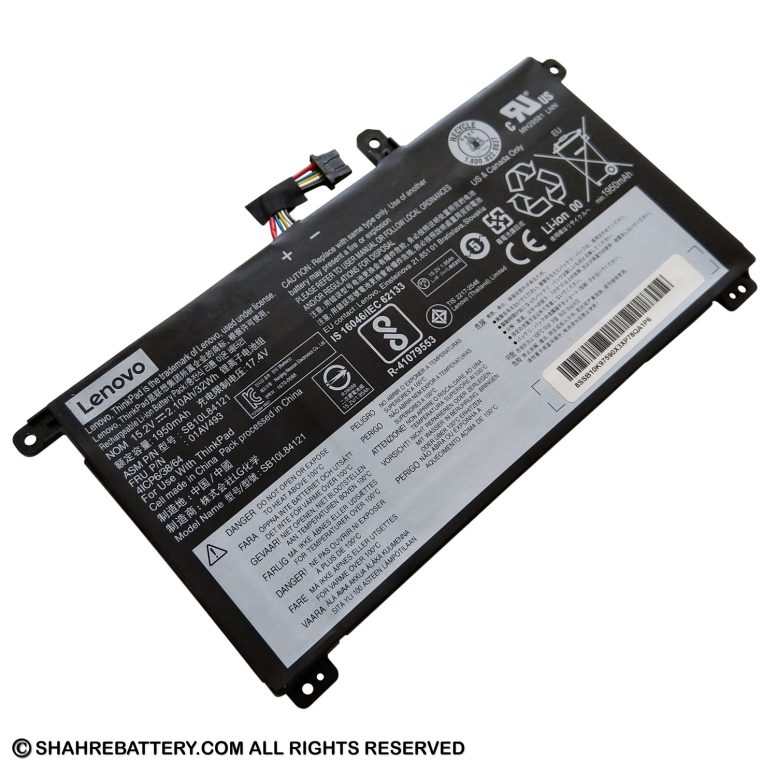 باتری اورجینال لپ تاپ لنوو Lenovo ThinkPad T570 T580 01AV493