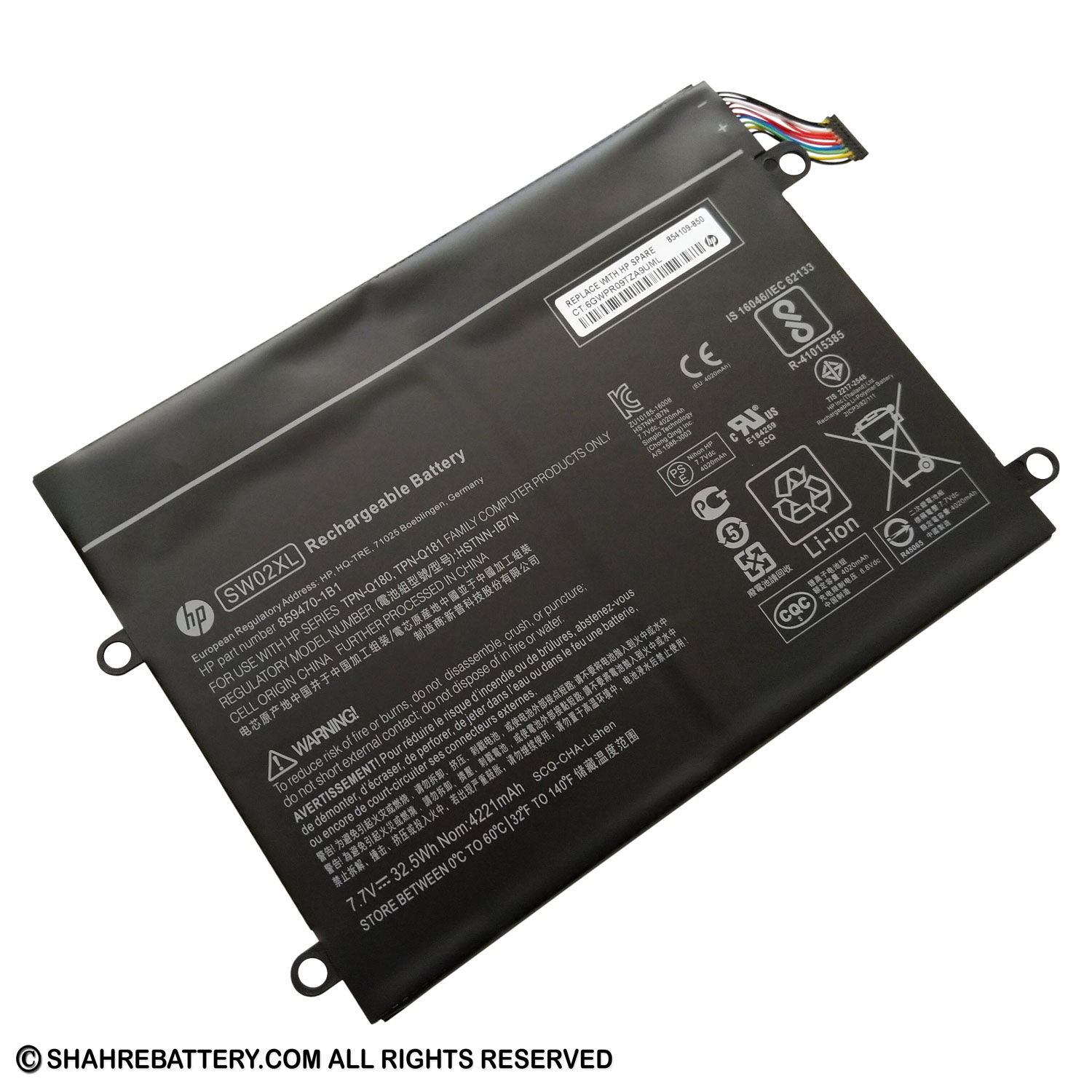 باتری اورجینال لپ تاپ اچ پی HP x2 210 G2 SW02XL باتری اورجینال لپ تاپ اچ پی HP x2 210 G2 SW02XL