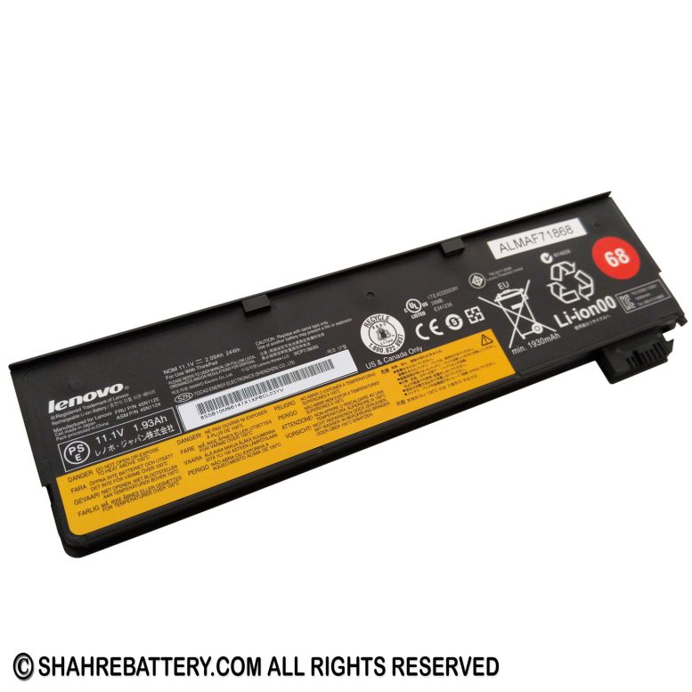 باتری اورجینال لپ تاپ لنوو Lenovo T440 T450 T460 T470 45N1124