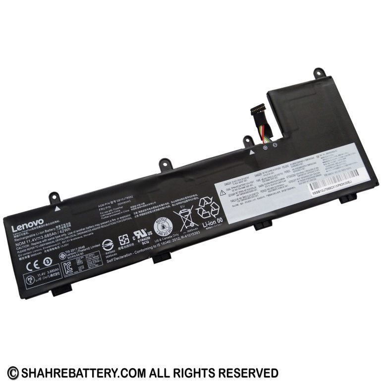 باتری اورجینال لپ تاپ لنوو Lenovo Thinkpad Yoga 11E 00HW043