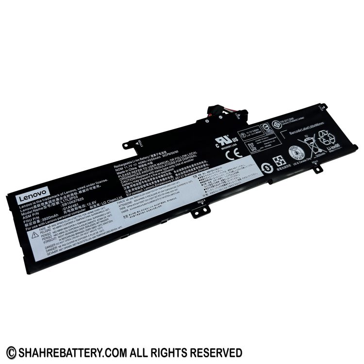 باتری اورجینال لپ تاپ لنوو Lenovo ThinkPad S2 Yoga 2018 L380 L390 01AV481