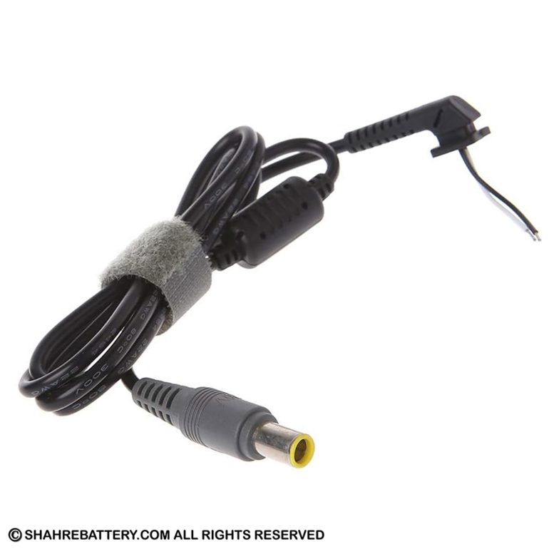 کابل برق تعمیری آداپتور لپ تاپ لنوو Lenovo 7.9 * 5.5