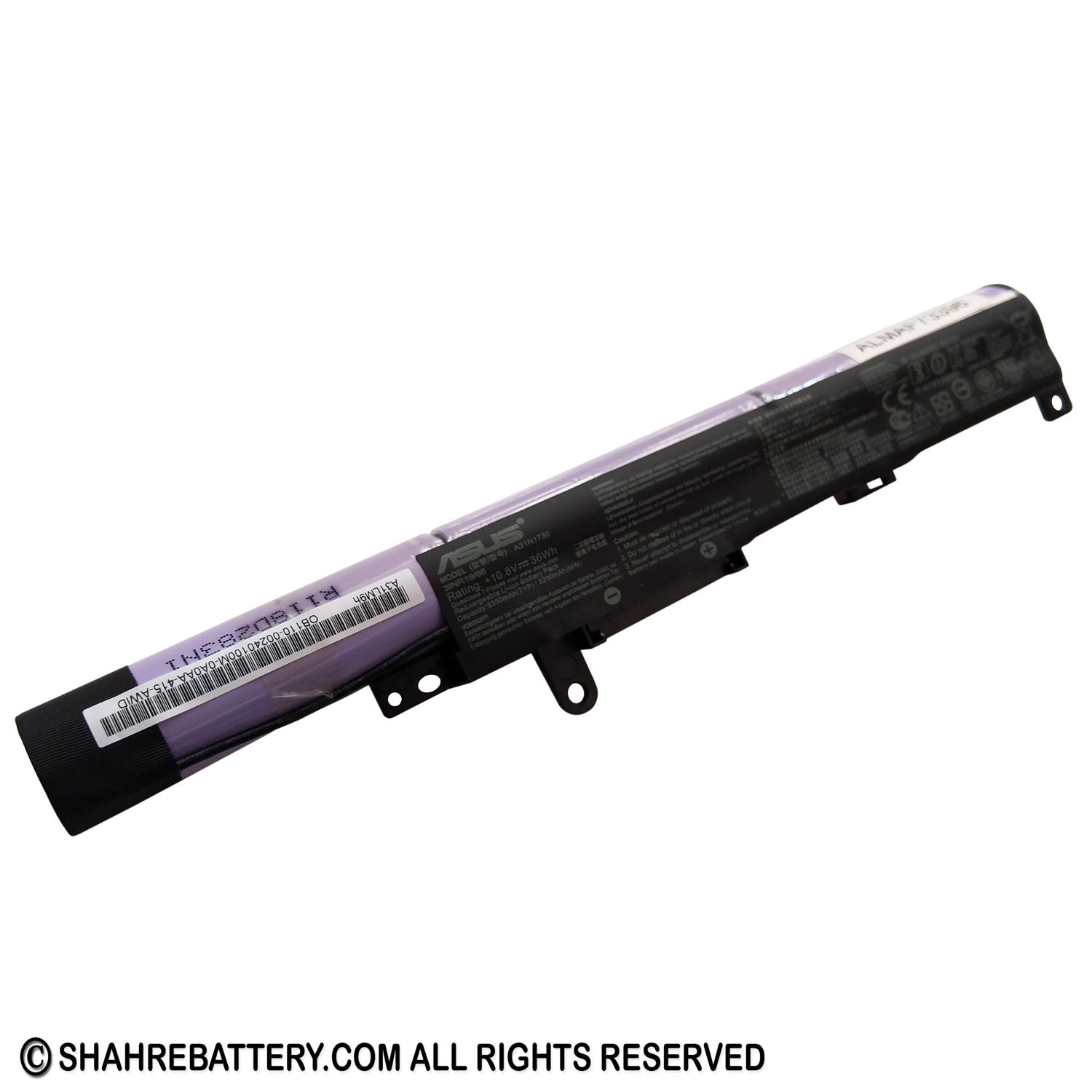 باتری اورجینال لپ تاپ ایسوس Asus K560UD X560UD A31N1730 باتری اورجینال لپ تاپ ایسوس Asus K560UD X560UD A31N1730