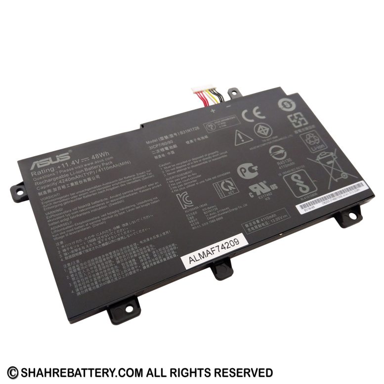 باتری اورجینال لپ تاپ ایسوس Asus TUF FX505 GD GE GM DT DU B31N1726
