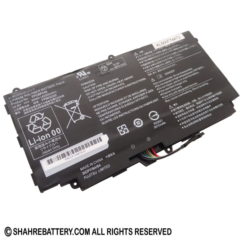 باتری اورجینال لپ تاپ فوجیتسو Fujitsu Stylistic Q736 Q737 Q775 FPCBP448