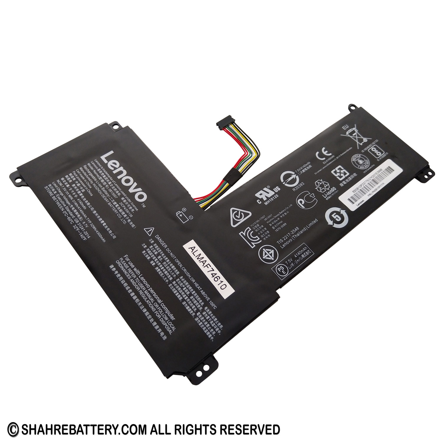 باتری اورجینال لپ تاپ لنوو Lenovo IdeaPad 120S 130S S130 0813007 باتری اورجینال لپ تاپ لنوو Lenovo IdeaPad 120S 130S S130 0813007