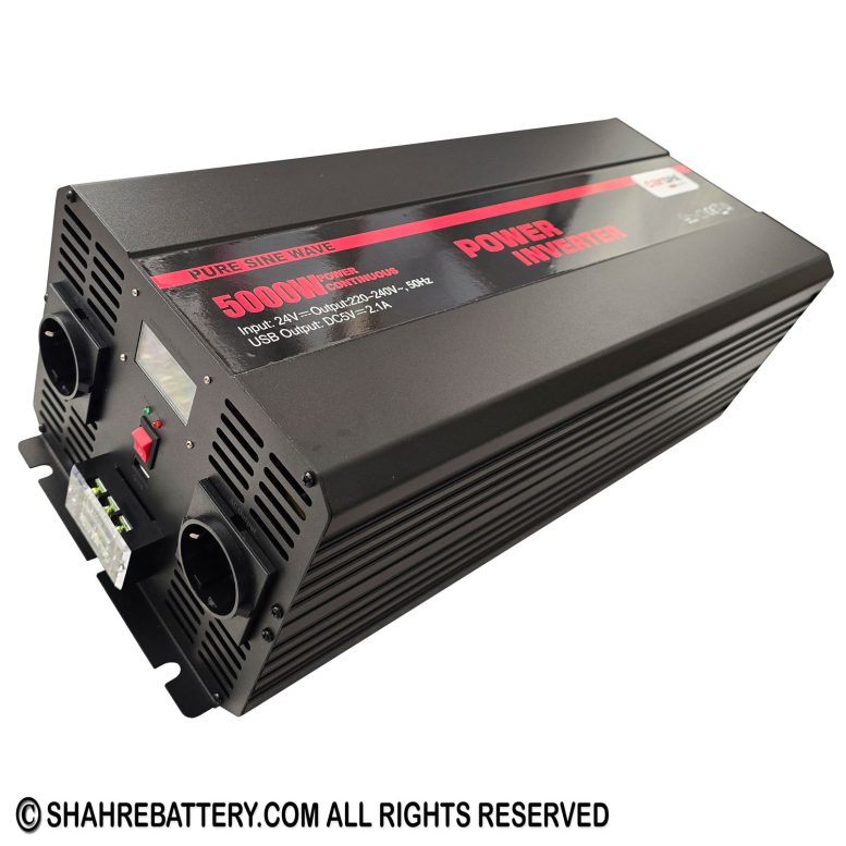 اینورتر کارسپا 5000 وات سینوسی خالص Carspa Pure Sine Wave PA5000