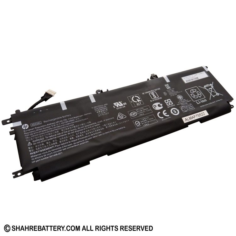 باتری اورجینال لپ تاپ اچ پی HP Envy 13 AD03XL
