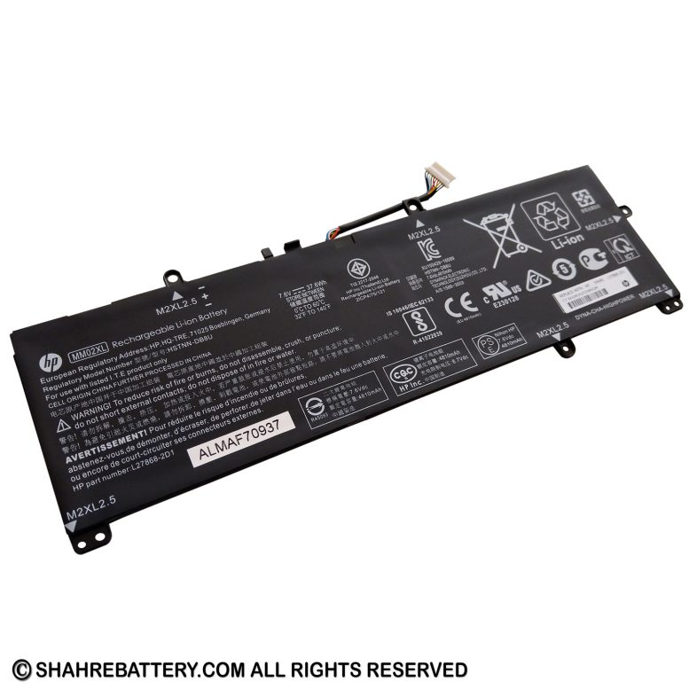 باتری اورجینال لپ تاپ اچ پی HP Pavilion 13 MM02XL