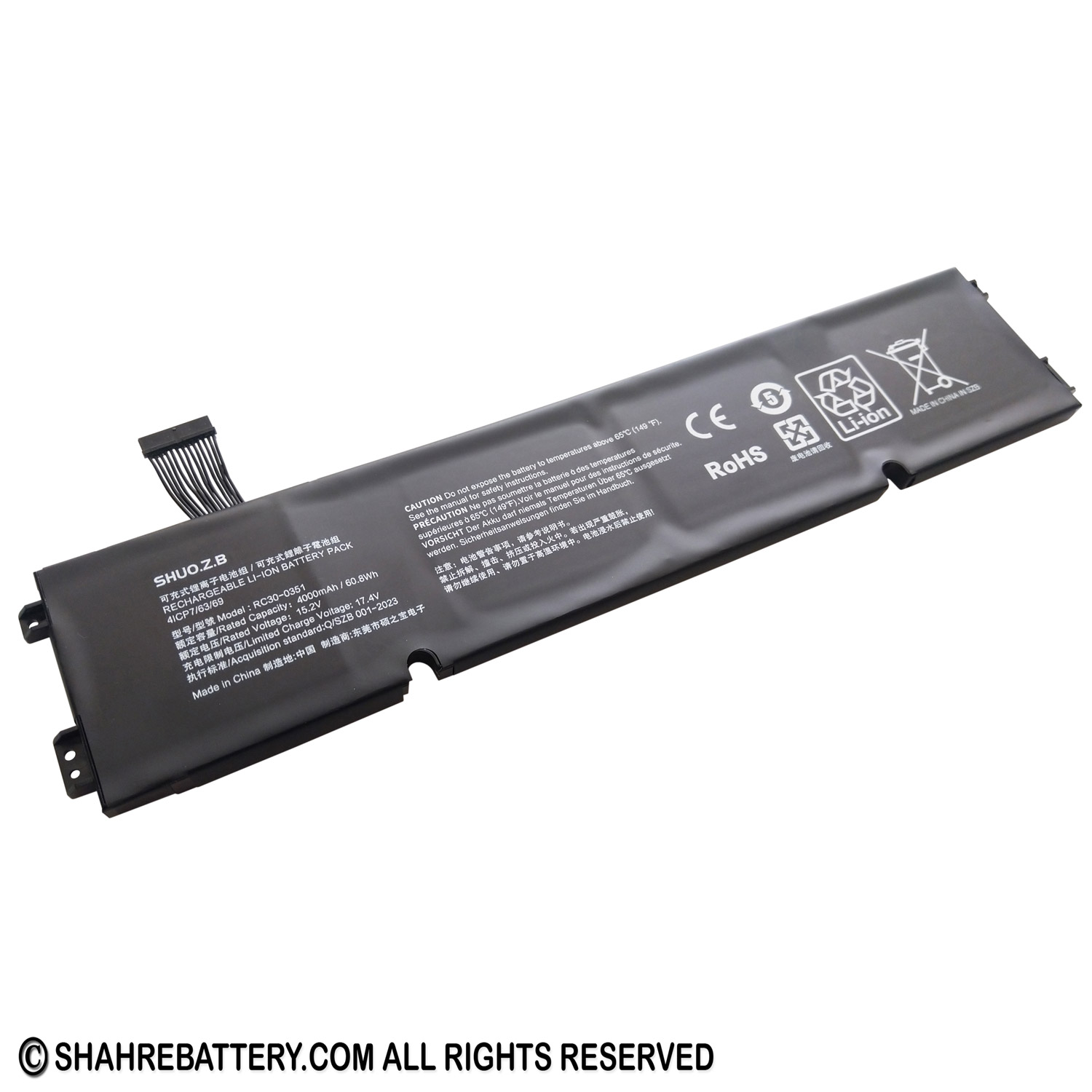 باتری اورجینال لپ تاپ ریزر Razer Blade 15 Base RC30-0351