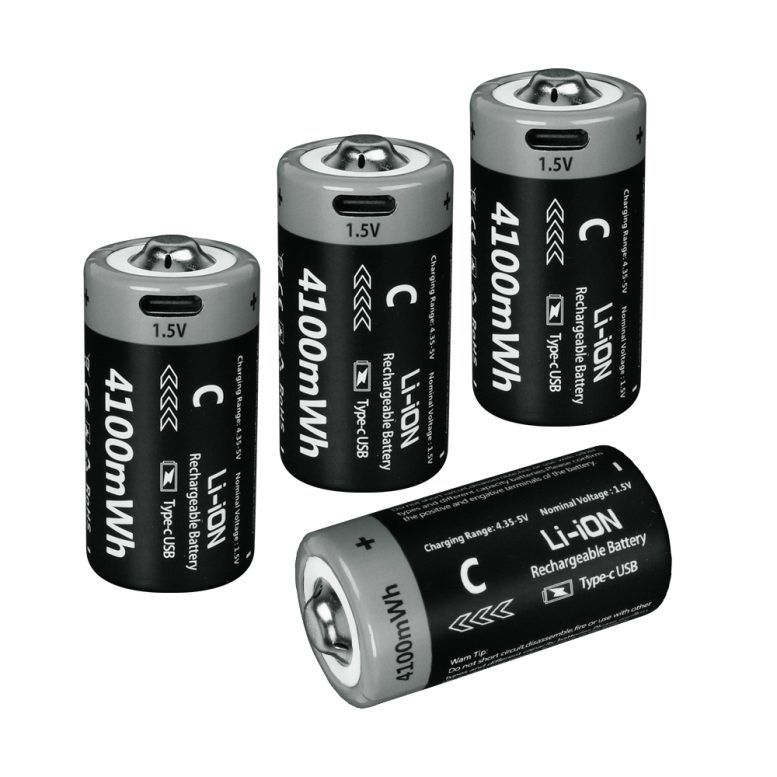 باتری قابل شارژ Type C سایز 4100mWh Size C