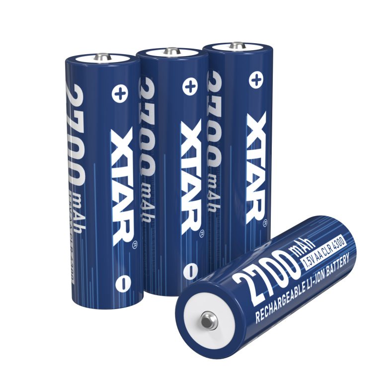 باتری قلمی قابل شارژ اکستار XTAR 1.5V CLR AA 2700mAh