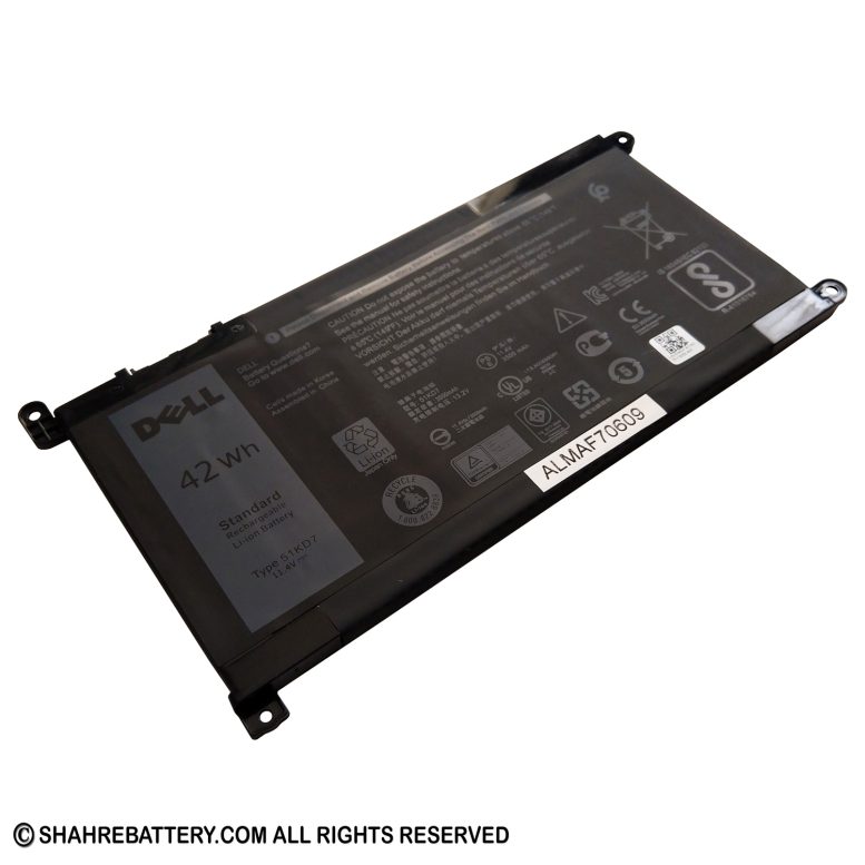 باتری اورجینال لپ تاپ دل Dell Chromebook 11 3100 51KD7