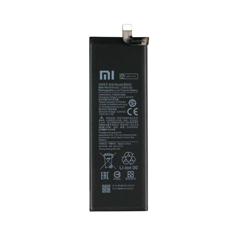 باتری اورجینال موبایل شیائومی Xiaomi Mi Note 10 BM52