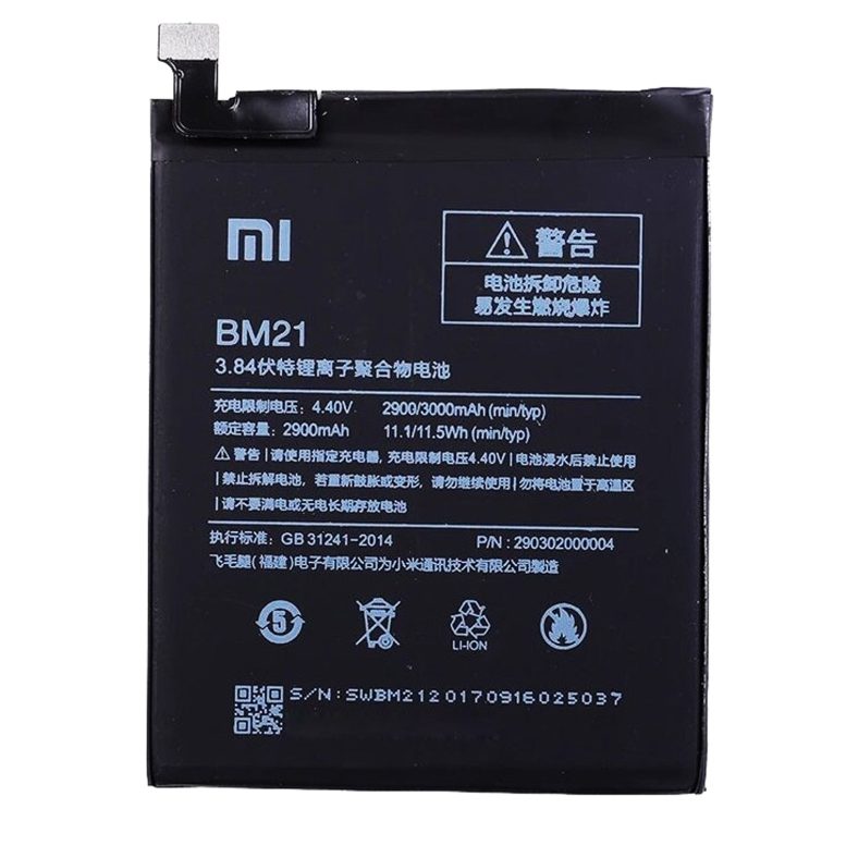 باتری اورجینال موبایل شیائومی Xiaomi Mi Note BM21