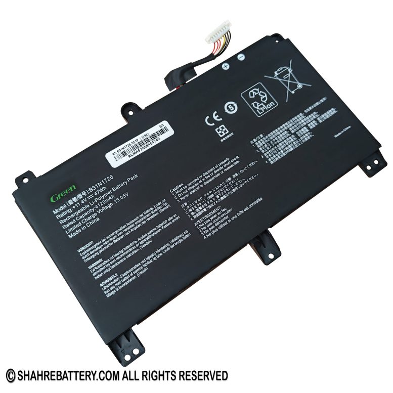 باتری اورجینال لپ تاپ ایسوس Asus ROG Strix G512LI G531GT B31N1726-1
