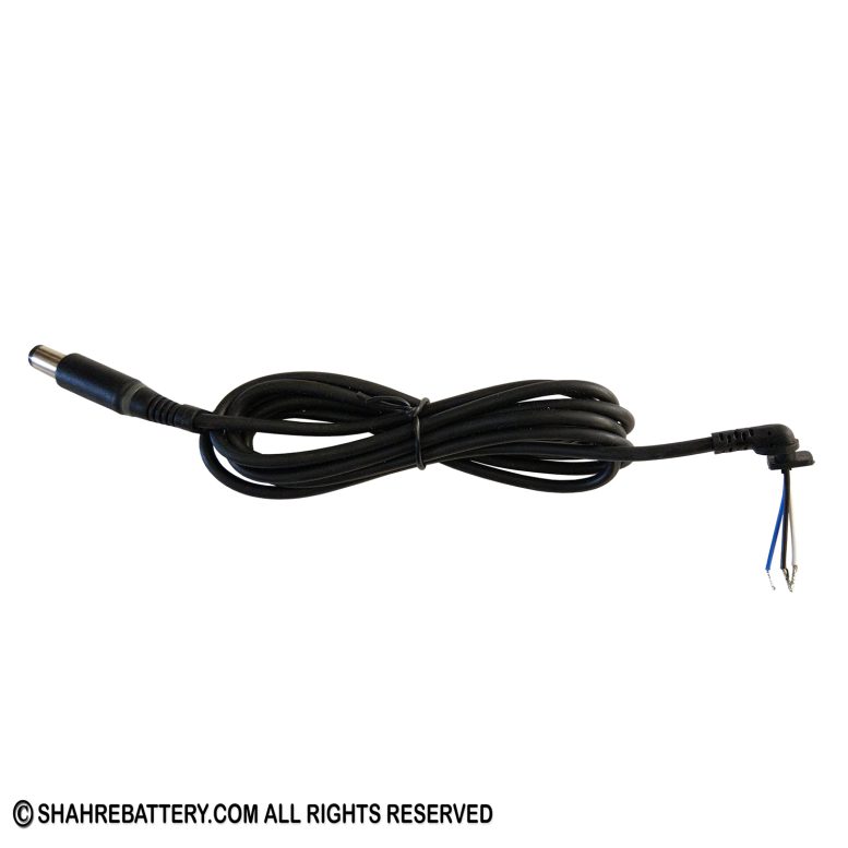 کابل برق تعمیری آداپتور لپ تاپ دل Dell 7.4 * 5.0 – چراغ دار