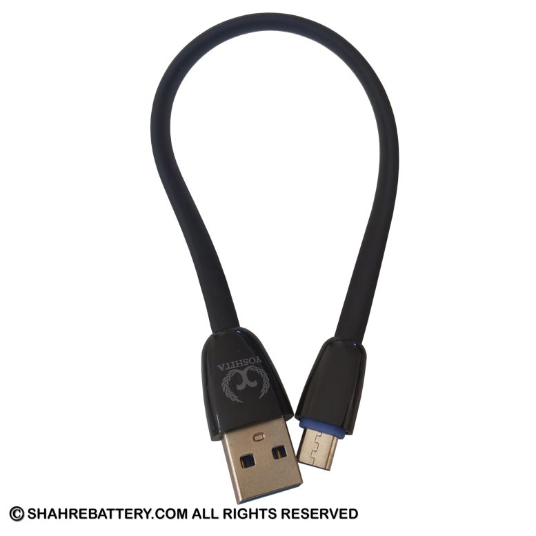 کابل پاوربانک USB به MicroUSB یوشیتا