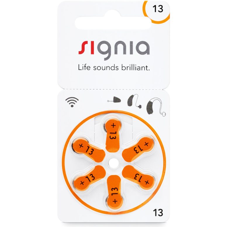 باتری سمعک زیمنس سیگنیا شماره SIEMENS Signia 13