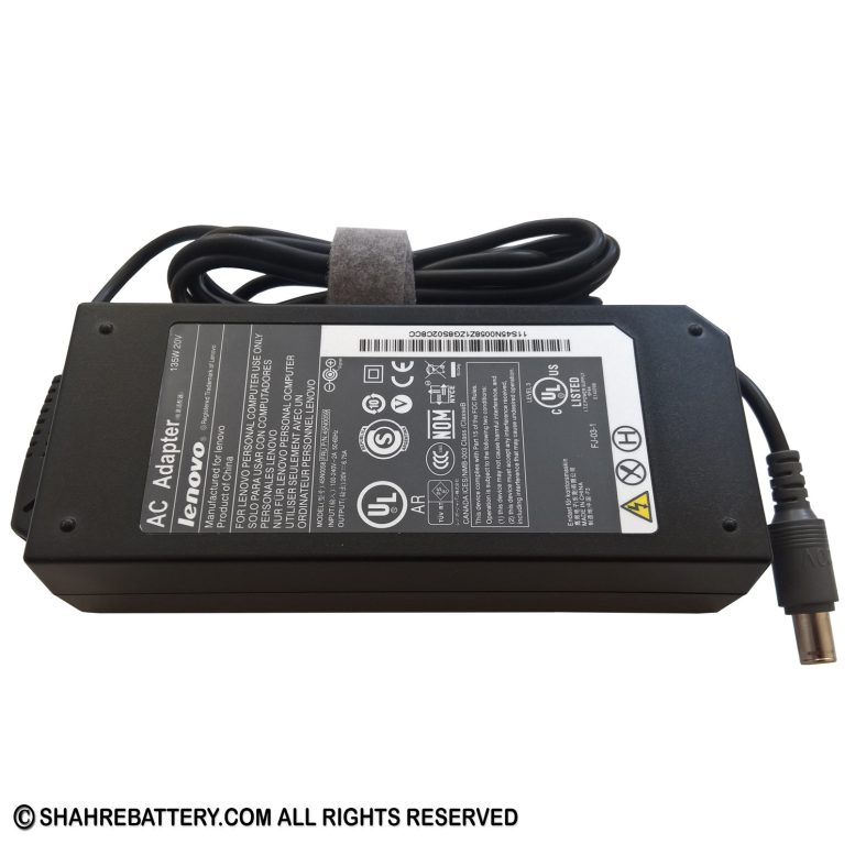 شارژر اورجینال لپ تاپ لنوو  Lenovo 20V 6.75A