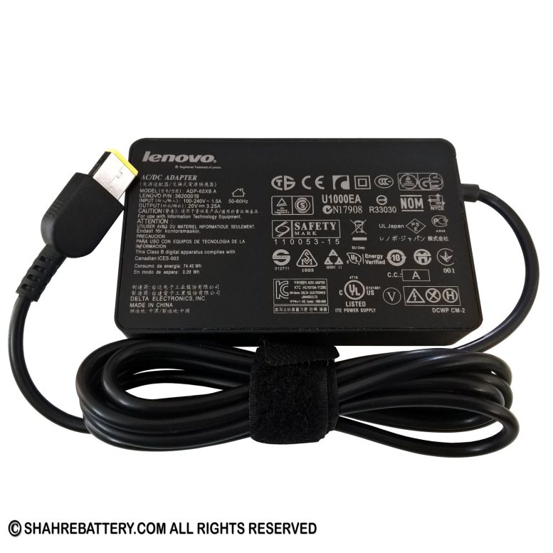شارژر اورجینال لپ تاپ لنوو  Lenovo Slim USB 20V 3.25A