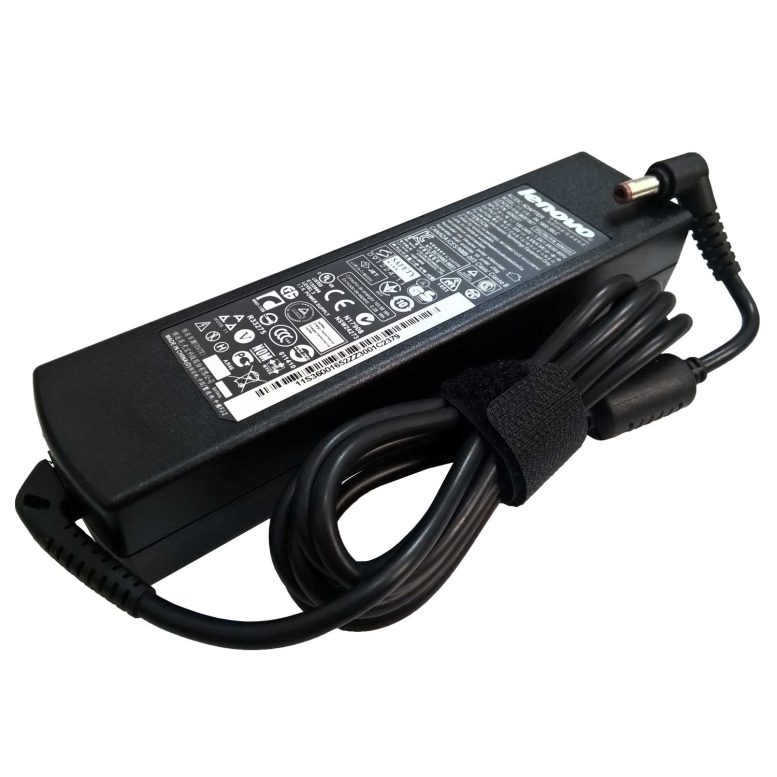 شارژر اورجینال لپ تاپ لنوو Lenovo 20V 4.5A – سر 2.5 × 5.5