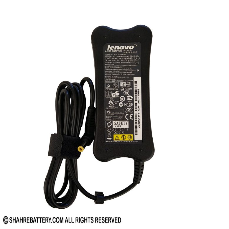 شارژر اورجینال لپ تاپ لنوو Lenovo 19V 3.42A