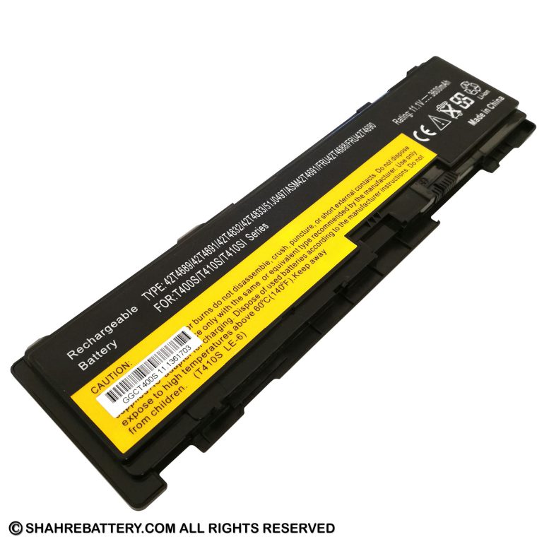 باتری اورجینال لپ تاپ لنوو Lenovo ThinkPad T400S T410S 42T4833 42T4691