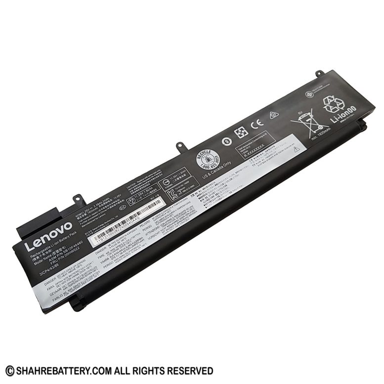 باتری اورجینال لپ تاپ لنوو Lenovo ThinkPad T460s T470s 00HW022