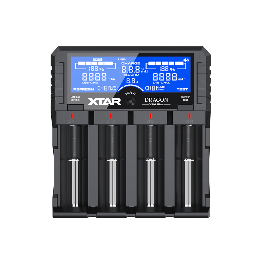 شارژر باتری اکستار 4 شیار هوشمند XTAR Dragon VP4 Plus