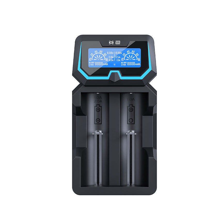 شارژر باتری اکستار 2 شیار هوشمند XTAR Intelligent Charger X2